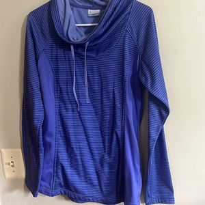 Columbia Women's Medium Mountain Run II Cowl neck Fleece Pullover Long Sleeve